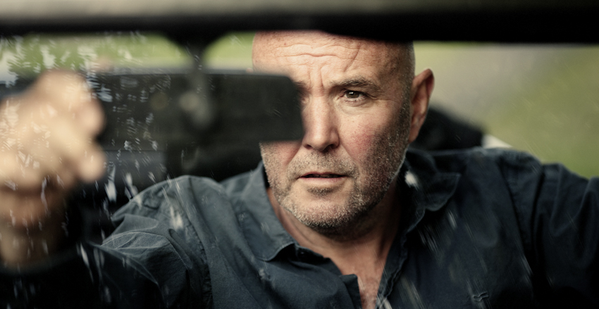 BenHofman in de Fiat 124 Spider